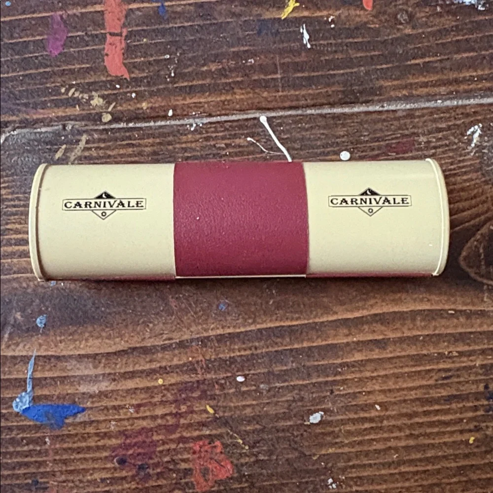 1990’s Carnivale Red Box Calculator and Gold Pen Vintage memorabilia